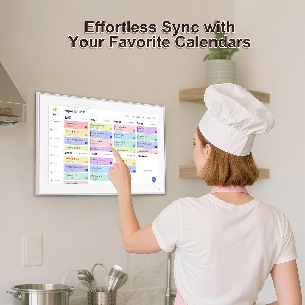 15.6 Inch Digital Calendar Smart Planner & Chore Chart