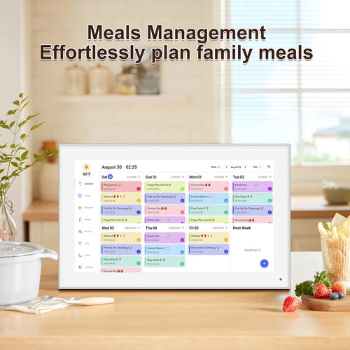15.6 Inch Digital Calendar Smart Planner & Chore Chart