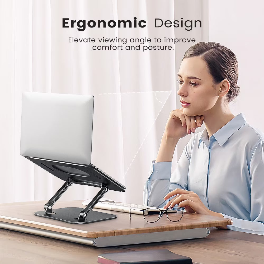 KEXIN Adjustable Aluminum Laptop Stand (10–16 inch)