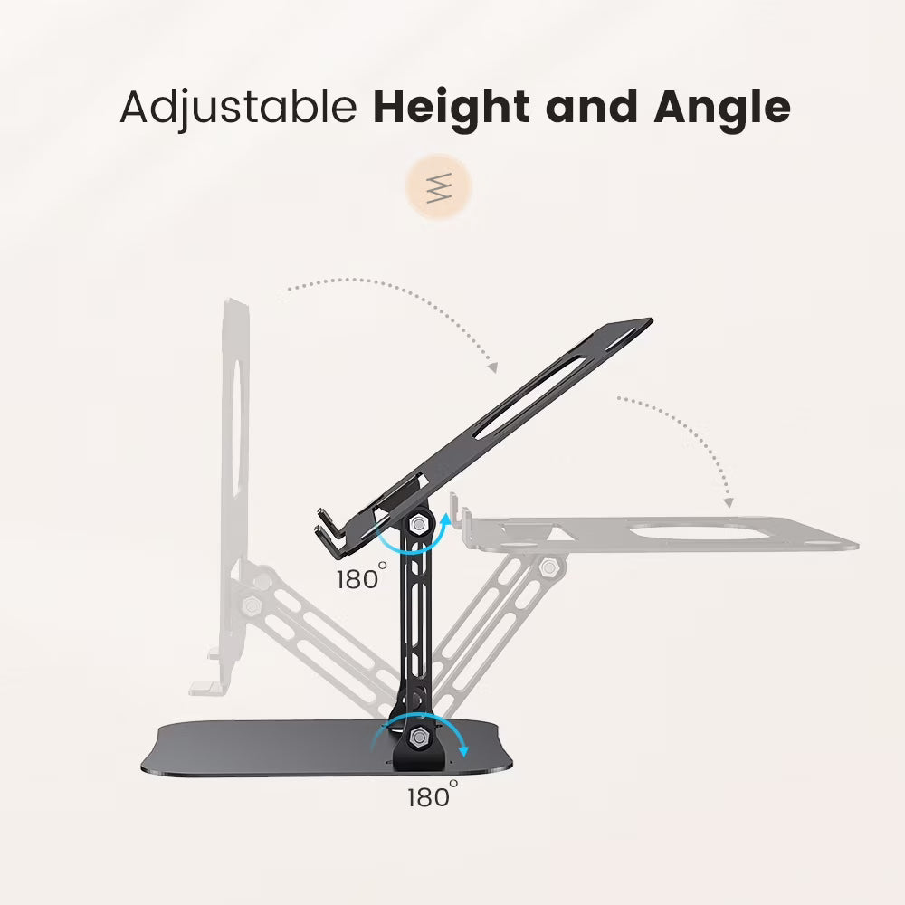 KEXIN Adjustable Aluminum Laptop Stand (10–16 inch)