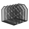Lzvxtym Metal Vertical Desktop File Organizer (5–7 Sections)