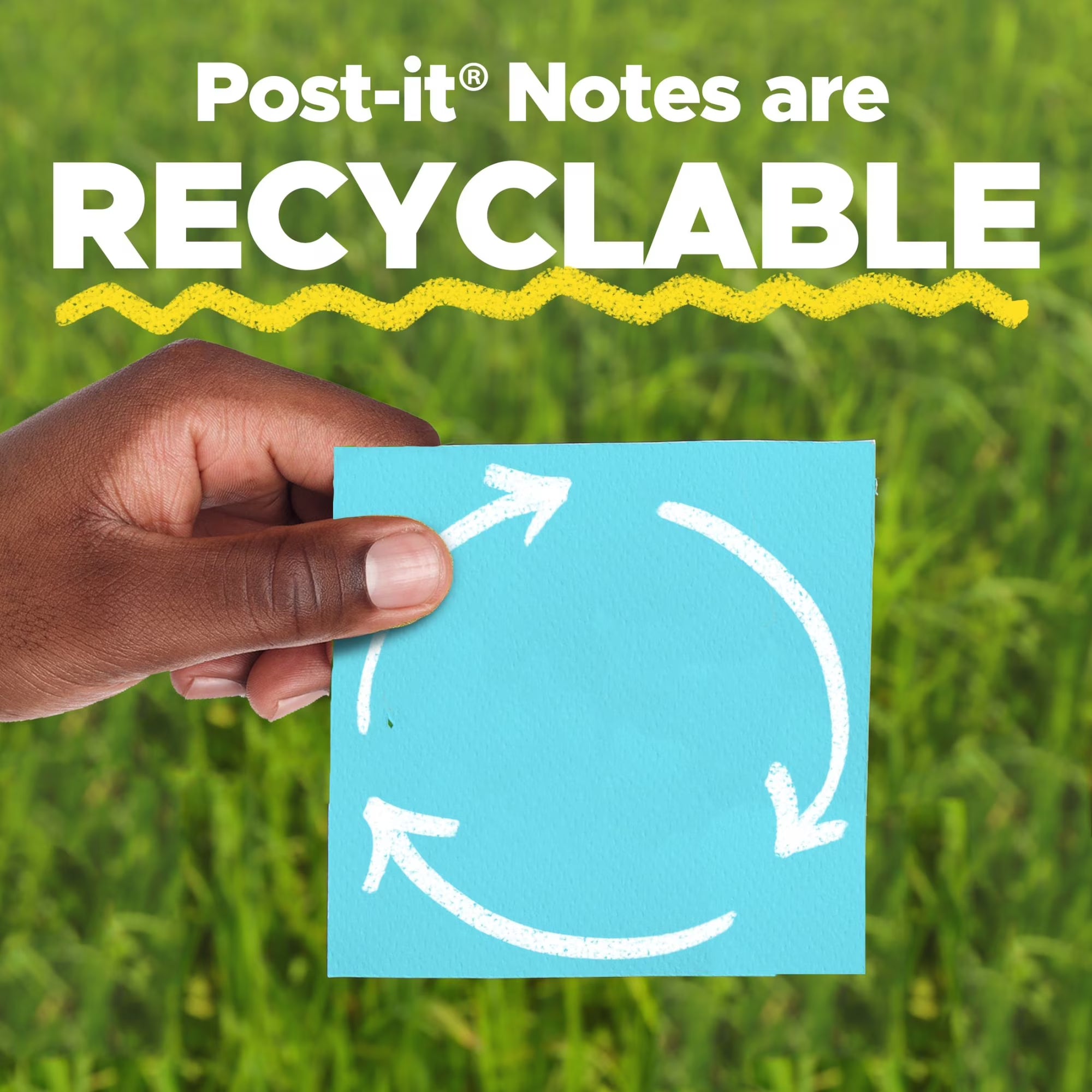 Post-it Pop-up Note Dispenser – Wave Design (Molten Ink)
